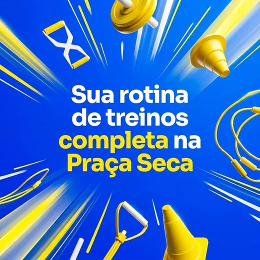 Carrossel de academia: Sua rotina de treinos completa na Praça Seca