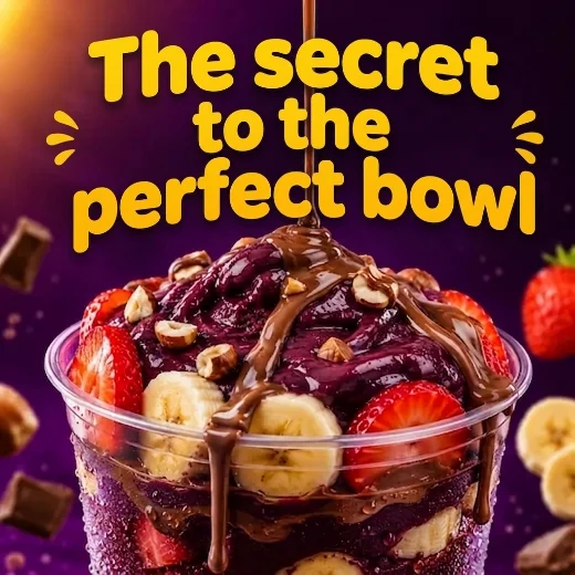 Açaí shop carousel: the secret to building the perfect bowl