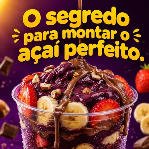 Carrossel de açaiteria: O segredo para montar o açaí perfeito
