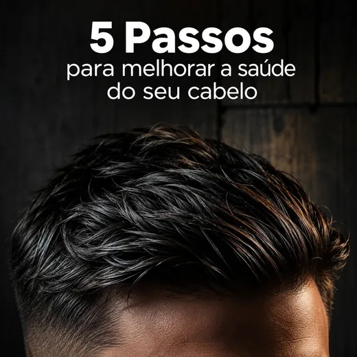 Carrossel de barbearia: 5 passos para melhorar a saúde do seu cabelo