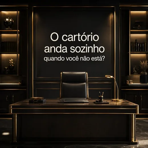 Carrossel de cartório: O cartório anda sozinho quando você não está?