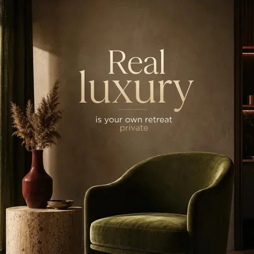 Interior design carousel: real luxury is your own retreat