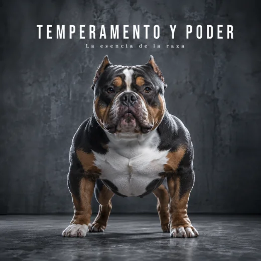 Post de criadero American Bully: temperamento y poder