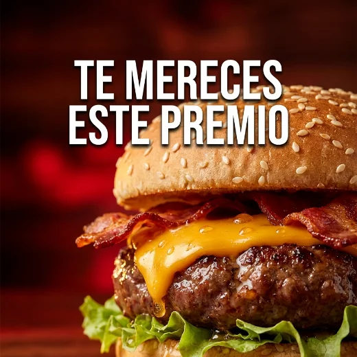 Post de hamburguesería: te mereces este premio