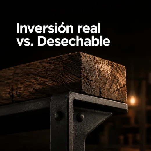 Carrusel de mueblería: inversión real vs. desechable