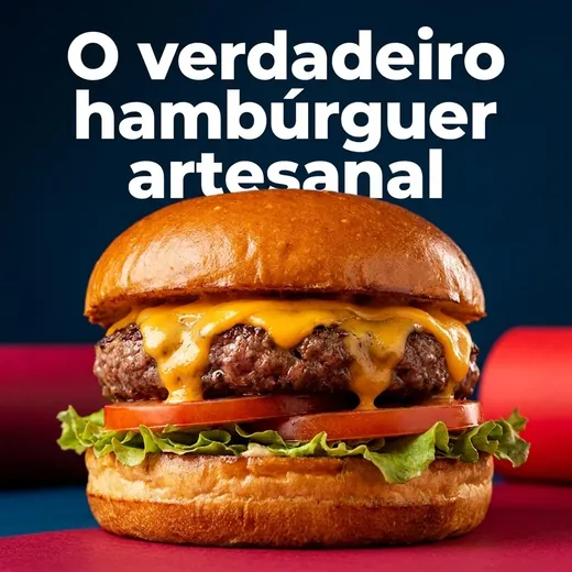 Carrossel de lanchonete: O verdadeiro hambúrguer artesanal