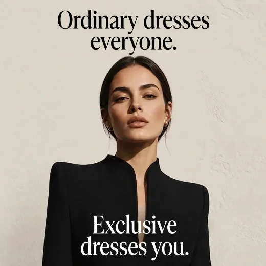 Fashion carousel: ordinary dresses everyone, exclusive dresses you