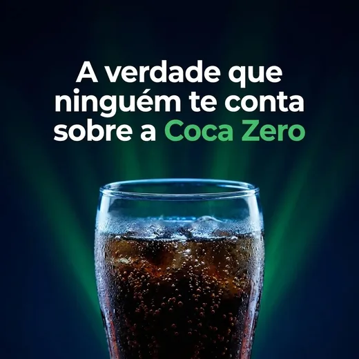 Carrossel de nutrição: A verdade que ninguém te conta sobre refrigerante zero