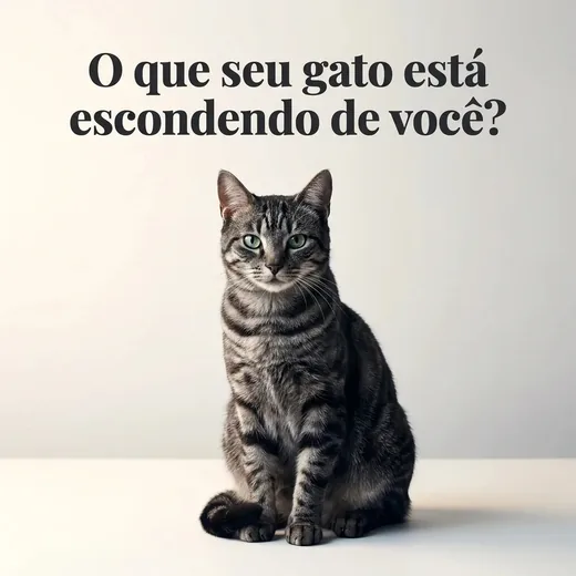 Carrossel de pet shop: O que seu gato está escondendo de você?