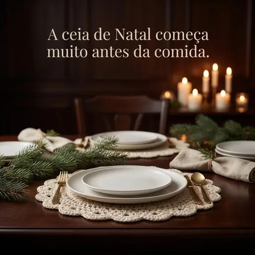 Carrossel de restaurante: A ceia de Natal começa muito antes da comida