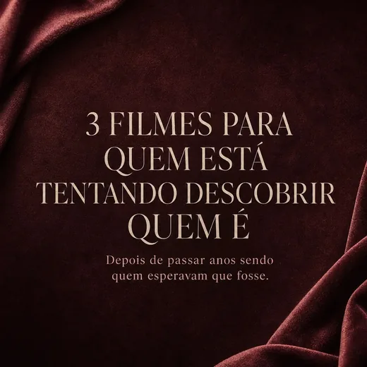 Carrossel de terapia: 3 filmes para quem está tentando descobrir quem é