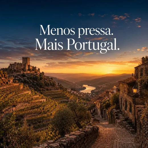 Carrossel de turismo: Menos pressa, mais Portugal